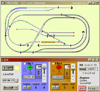 kompaktversion: kör 2 tåg på ytan 475 x 425 pixel